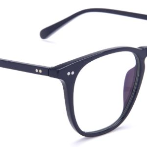 MAXWELL - DARK NAVY + CLEAR GLASSES sold by Diff Eyewear