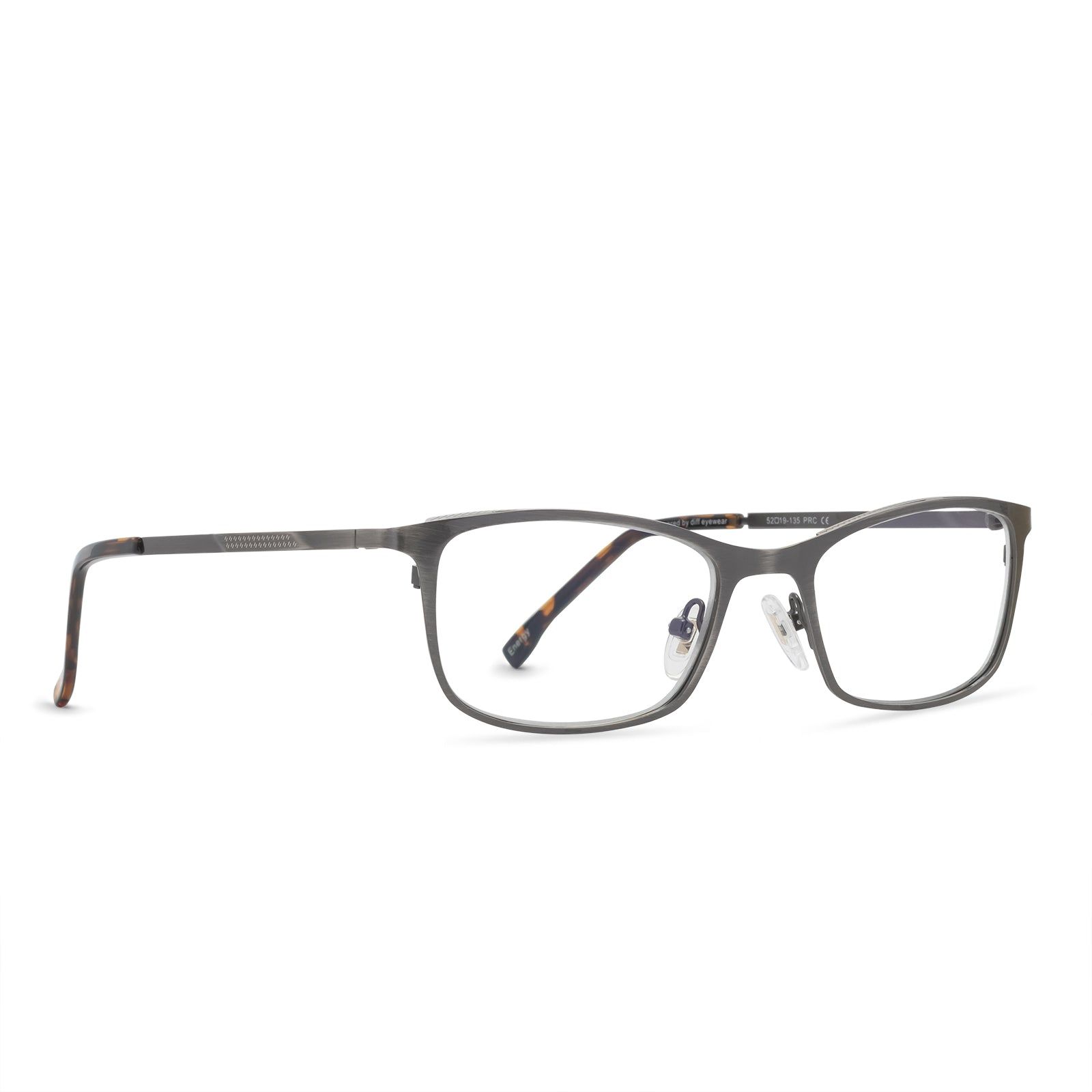 MEN'S HEALTH ENERGY - BRUSHED SILVER + BLUE LIGHT TECHNOLOGY sold by Diff Eyewear product image thumbnail 2