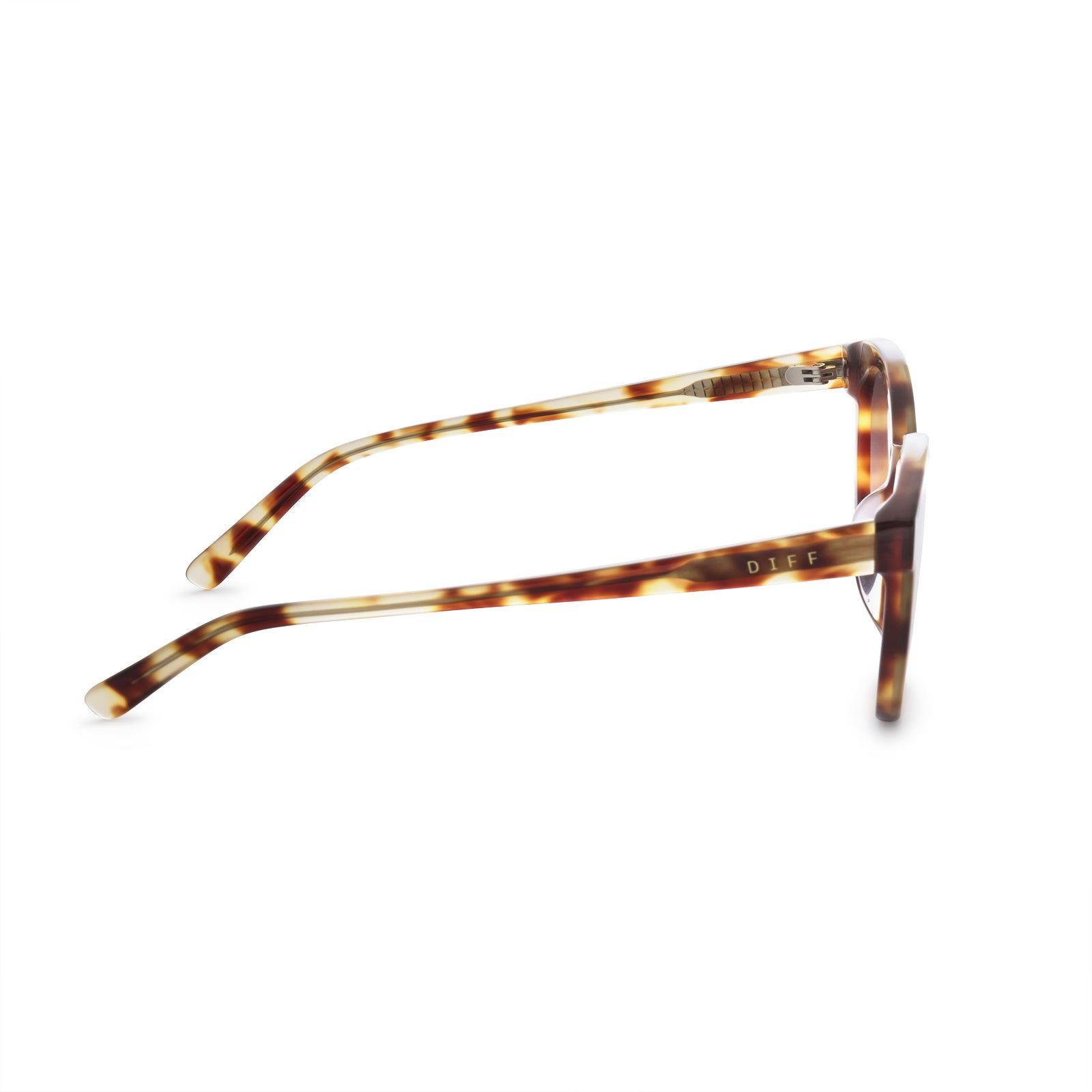 GEMMA - SOLSTICE TORTOISE + BROWN GRADIENT SUNGLASSES sold by Diff Eyewear product image thumbnail 3