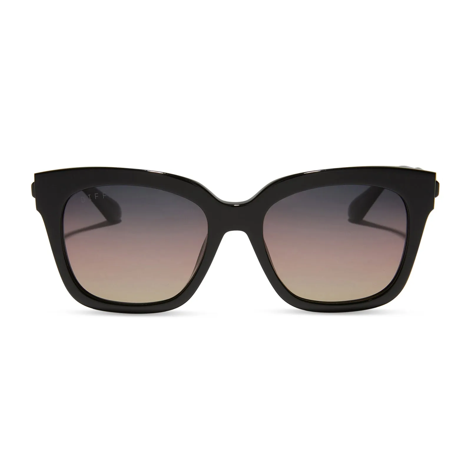 BELLA XS - BLACK + TWILIGHT GRADIENT + POLARIZED SUNGLASSES sold by Diff Eyewear