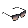 BELLA XS - BLACK + TWILIGHT GRADIENT + POLARIZED SUNGLASSES sold by Diff Eyewear