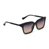 BELLA XS - BLACK + TWILIGHT GRADIENT + POLARIZED SUNGLASSES sold by Diff Eyewear