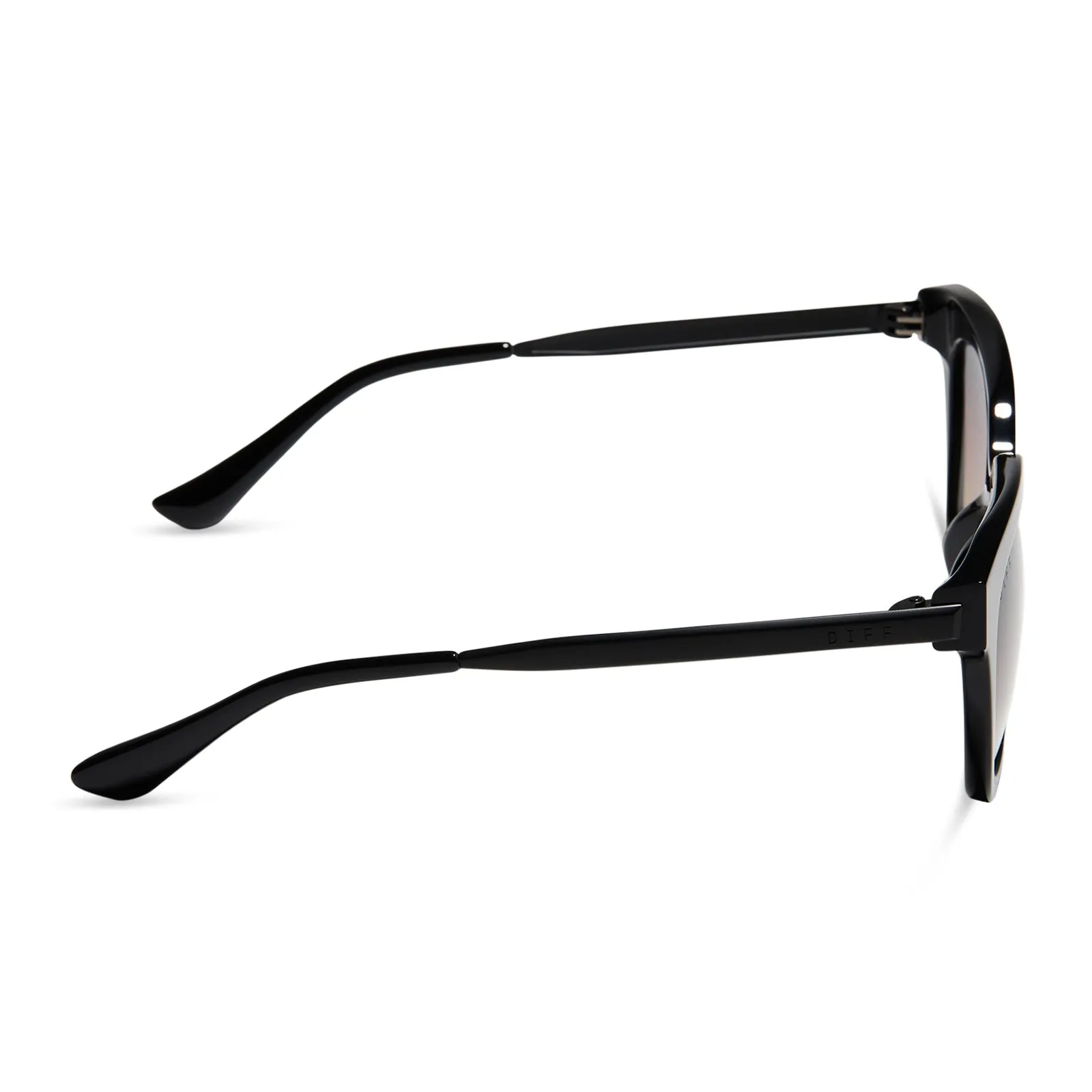 BELLA XS - BLACK + TWILIGHT GRADIENT + POLARIZED SUNGLASSES sold by Diff Eyewear product image thumbnail 3