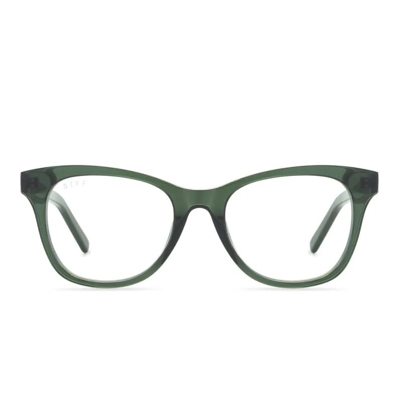 CARINA - SEA GRASS + BLUE LIGHT TECHNOLOGY GLASSES sold by Diff Eyewear