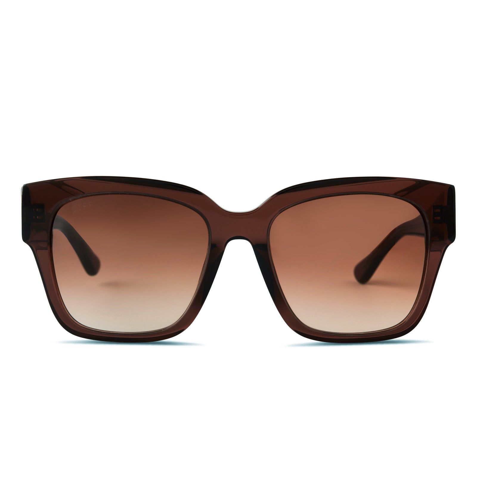 BELLA II - DEEP AMBER + TERRACOTTA GRADIENT SUNGLASSES sold by Diff Eyewear