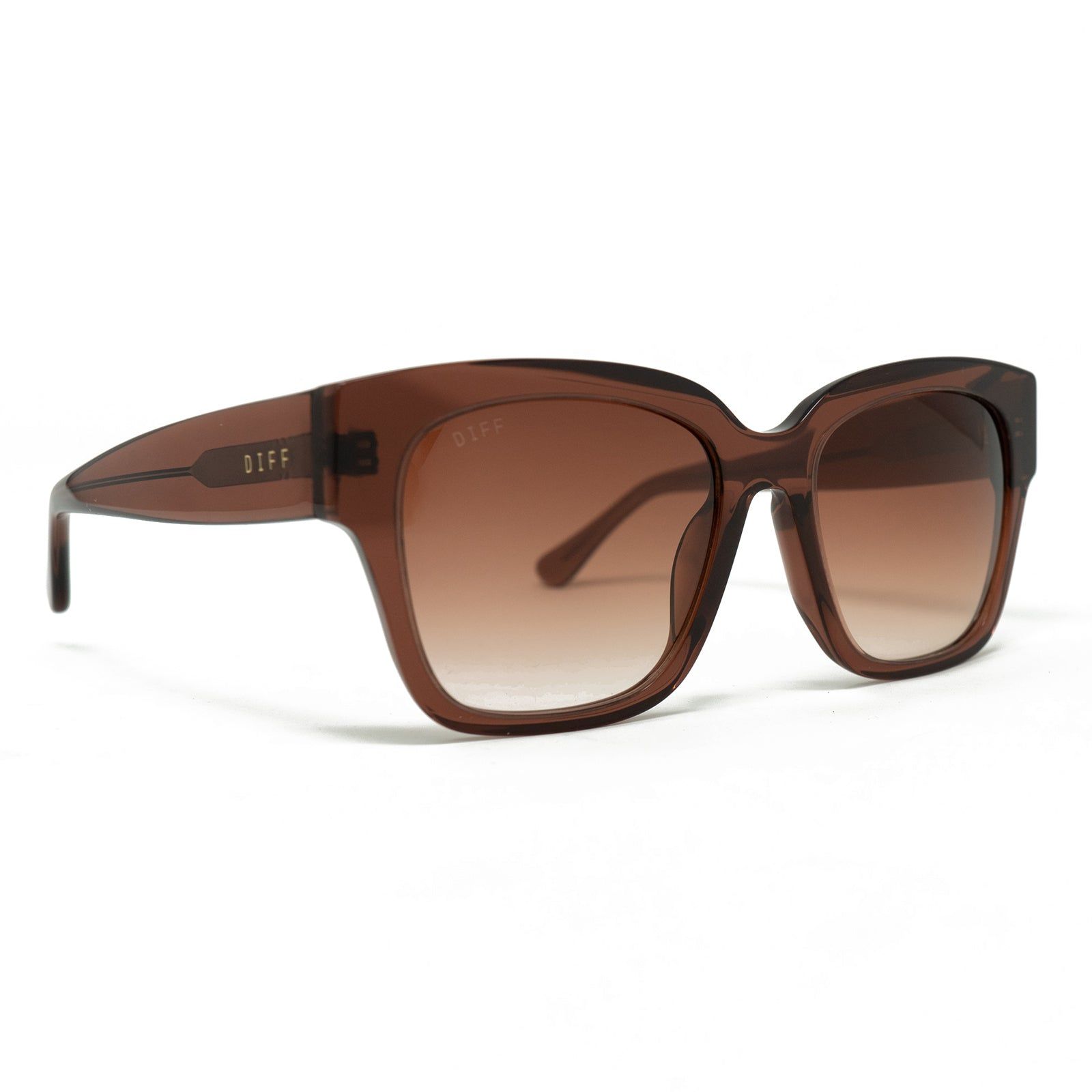 BELLA II - DEEP AMBER + TERRACOTTA GRADIENT SUNGLASSES sold by Diff Eyewear product image thumbnail 2