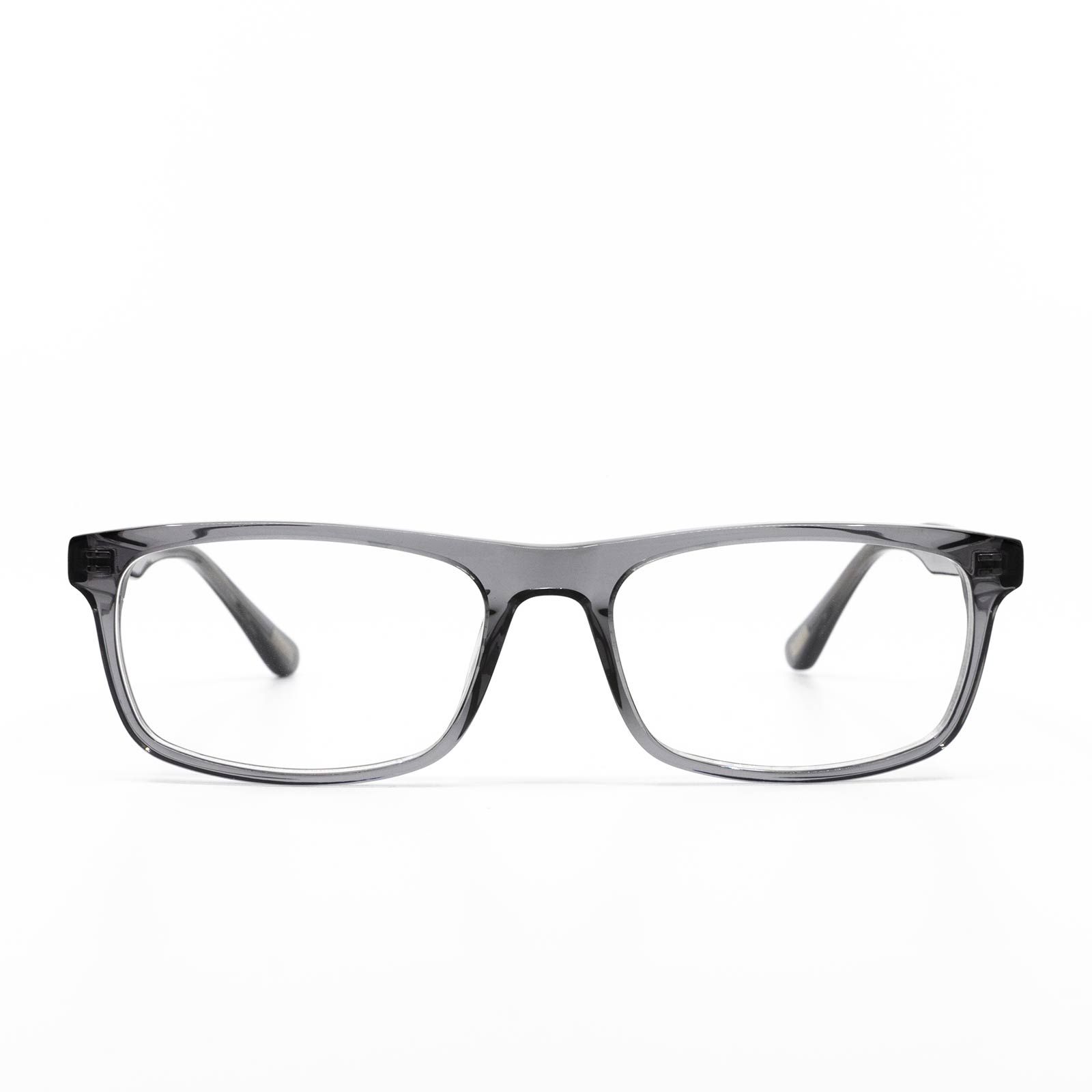 REESE - SMOKE + CLEAR GLASSES sold by Diff Eyewear