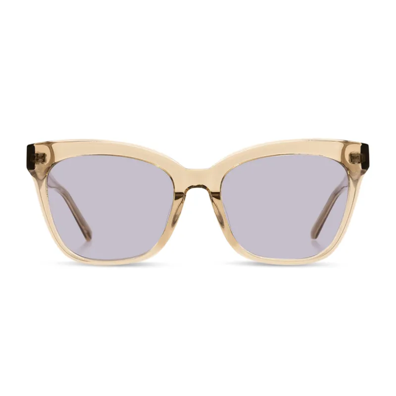 WINSTON - VINTAGE CRYSTAL + LAVENDER FLASH SUNGLASSES sold by Diff Eyewear