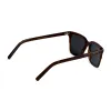 BILLIE - WHISKEY CRYSTAL + STEEL BLUE POLARIZED SUNGLASSES sold by Diff Eyewear
