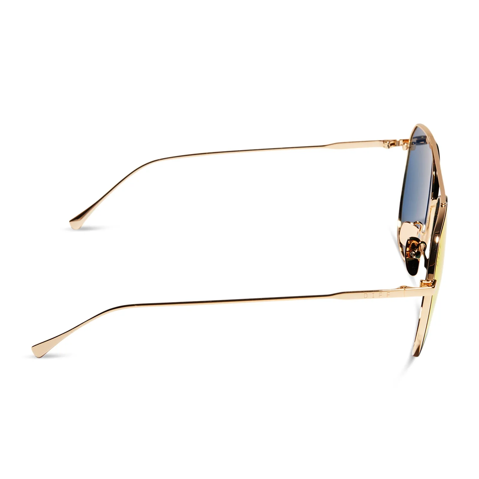 DASH - GOLD + SUNSET MIRROR + POLARIZED SUNGLASSES sold by Diff Eyewear product image thumbnail 3