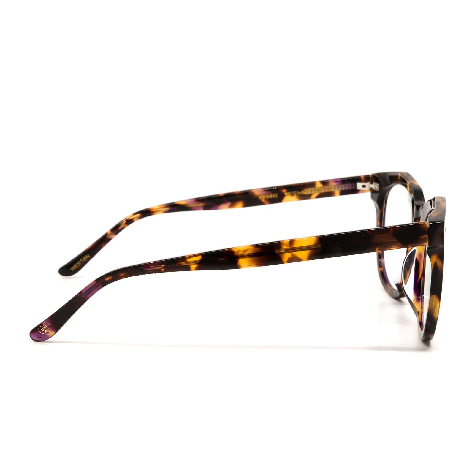 WESTON - AMBASSADOR TORTOISE + BLUE LIGHT TECHNOLOGY sold by Diff Eyewear product image thumbnail 3