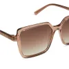 ESME - CAFÉ OLE + BROWN GRADIENT + POLARIZED SUNGLASSES sold by Diff Eyewear