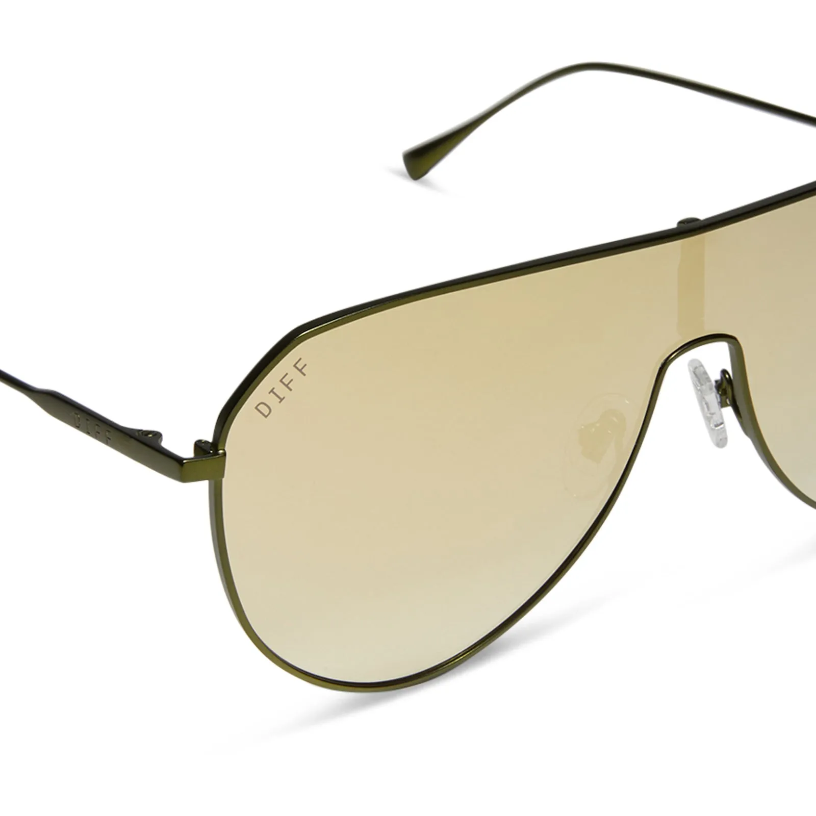 DASH SHIELD - MOSS METAL + MOSS MIRROR SUNGLASSES sold by Diff Eyewear product image thumbnail 4