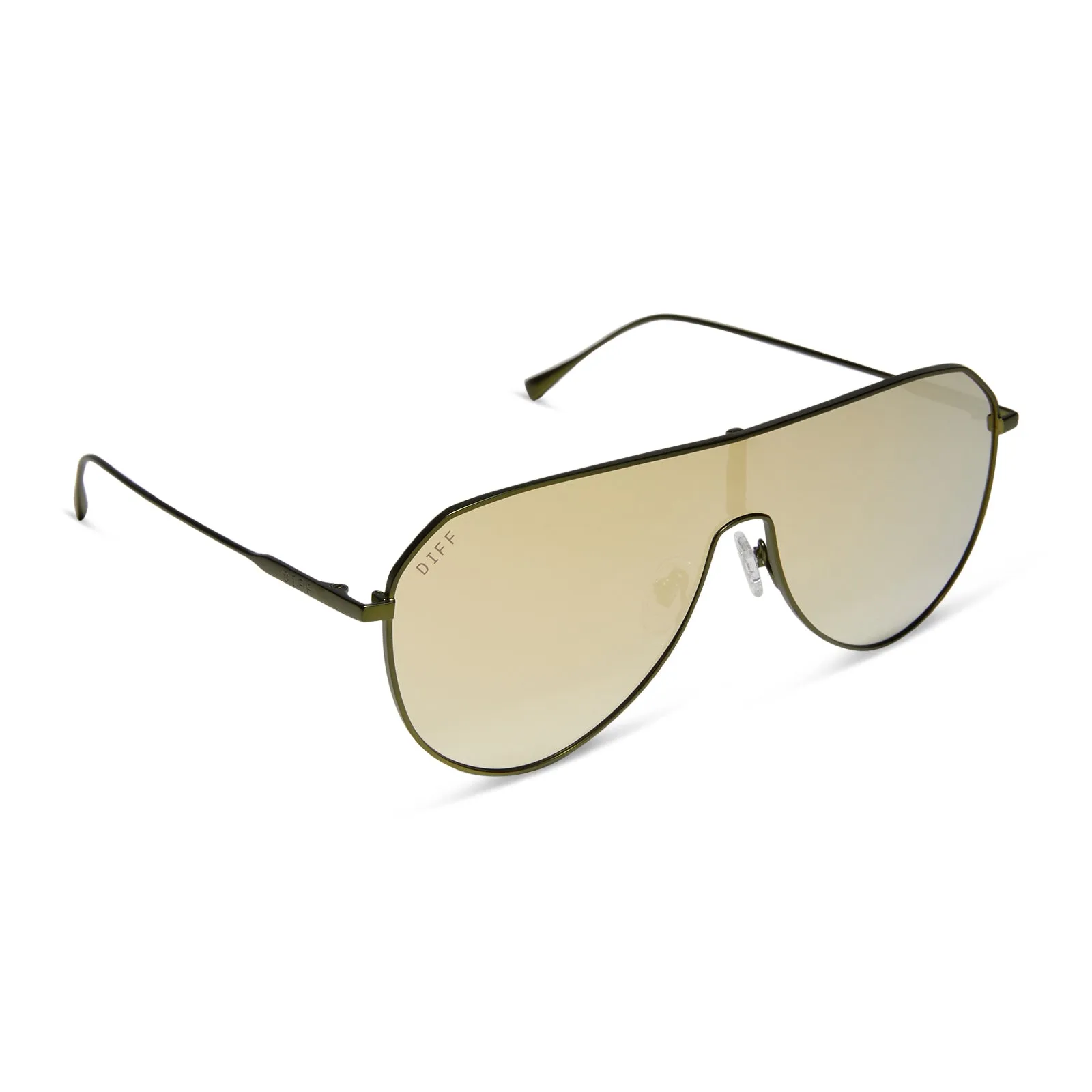DASH SHIELD - MOSS METAL + MOSS MIRROR SUNGLASSES sold by Diff Eyewear product image thumbnail 2