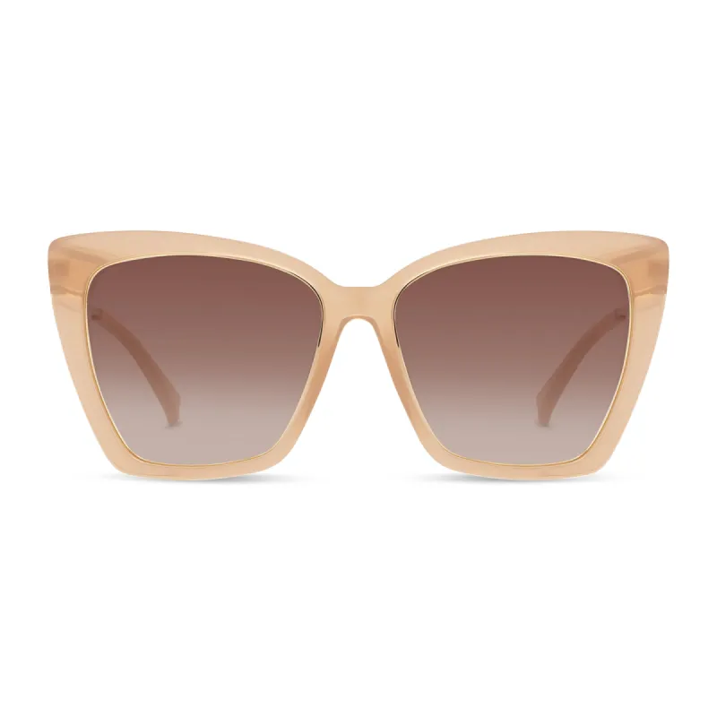 BECKY IV - RUSTIQUE + BROWN GRADIENT SUNGLASSES sold by Diff Eyewear
