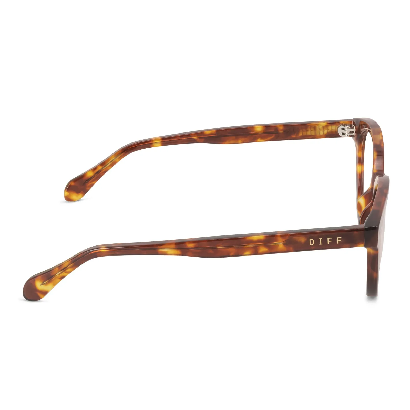 CARLY - AMBER TORTOISE + BLUE LIGHT TECHNOLOGY GLASSES sold by Diff Eyewear product image thumbnail 4