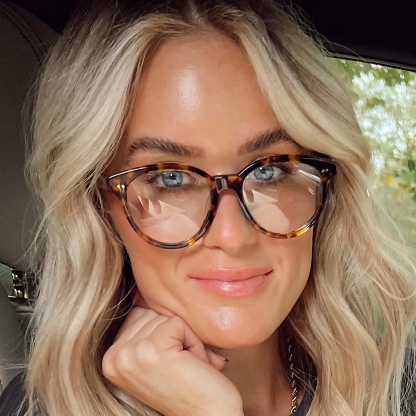 CARLY - AMBER TORTOISE + BLUE LIGHT TECHNOLOGY GLASSES sold by Diff Eyewear product image thumbnail 5