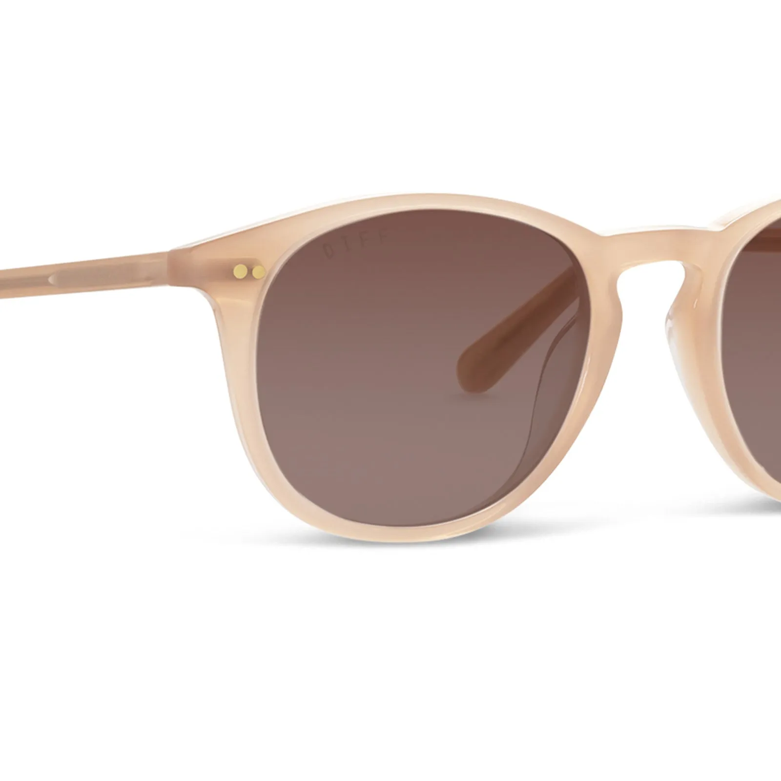 JAXSON - RUSTIQUE + BROWN GRADIENT SUNGLASSES sold by Diff Eyewear product image thumbnail 4