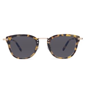 RUE - HAZEL TORTOISE + CLEAR GLASSES sold by Diff Eyewear