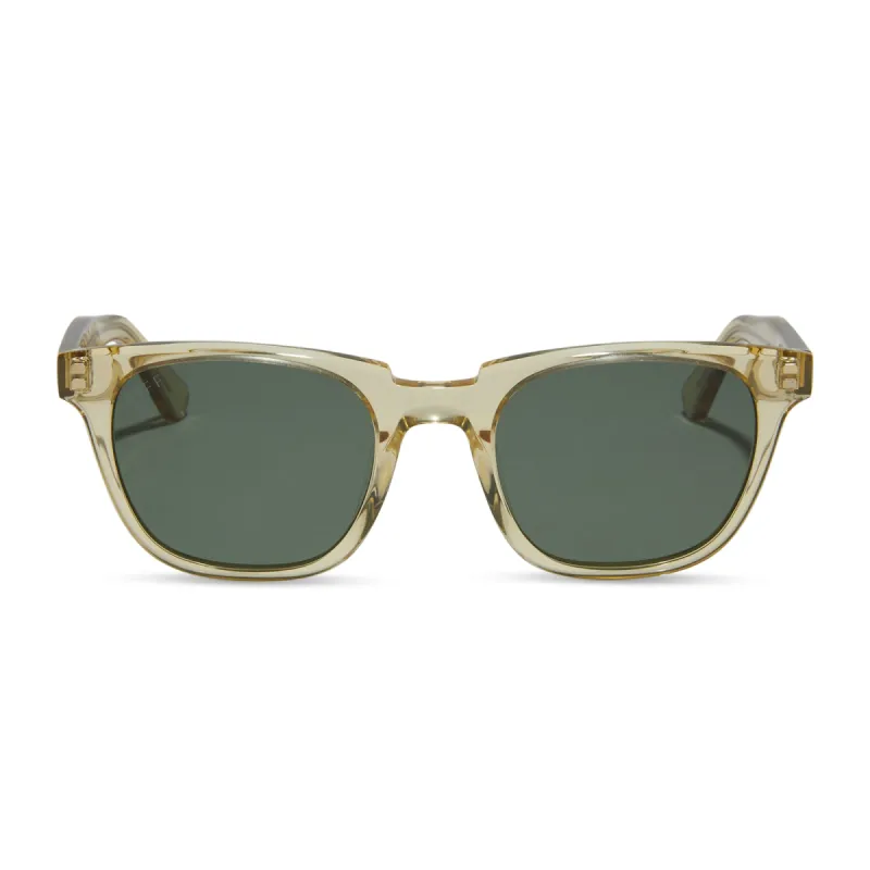 COLTON - PLATINUM CRYSTAL + G15 POLARIZED SUNGLASSES sold by Diff Eyewear