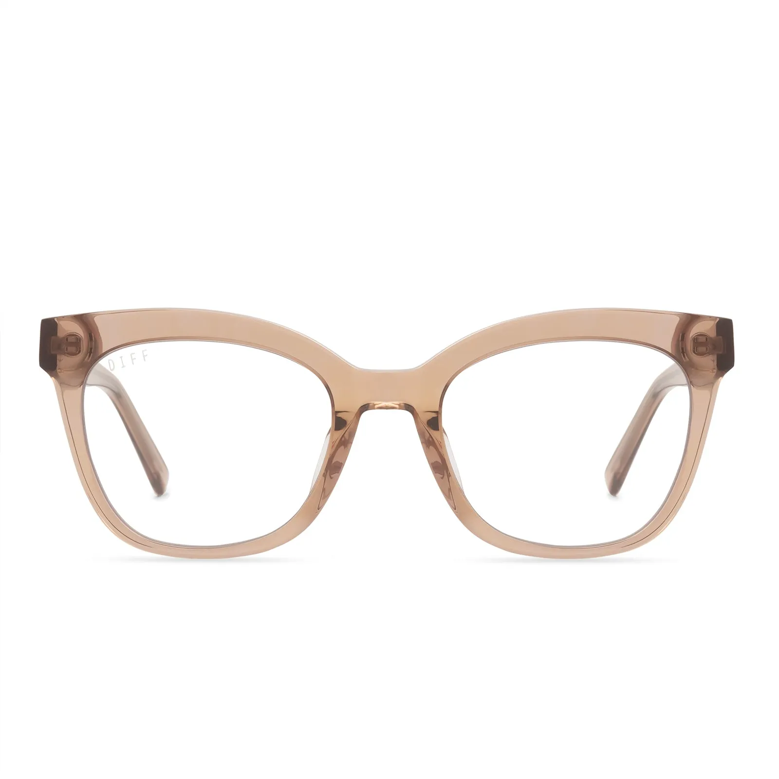WINSTON - CAFÉ OLE + BLUE LIGHT TECHNOLOGY GLASSES sold by Diff Eyewear