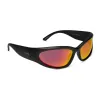 SIDE OUT - MATTE BLACK + SUNSET MIRROR + POLARIZED SUNGLASSES sold by Diff Eyewear
