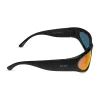 SIDE OUT - MATTE BLACK + SUNSET MIRROR + POLARIZED SUNGLASSES sold by Diff Eyewear