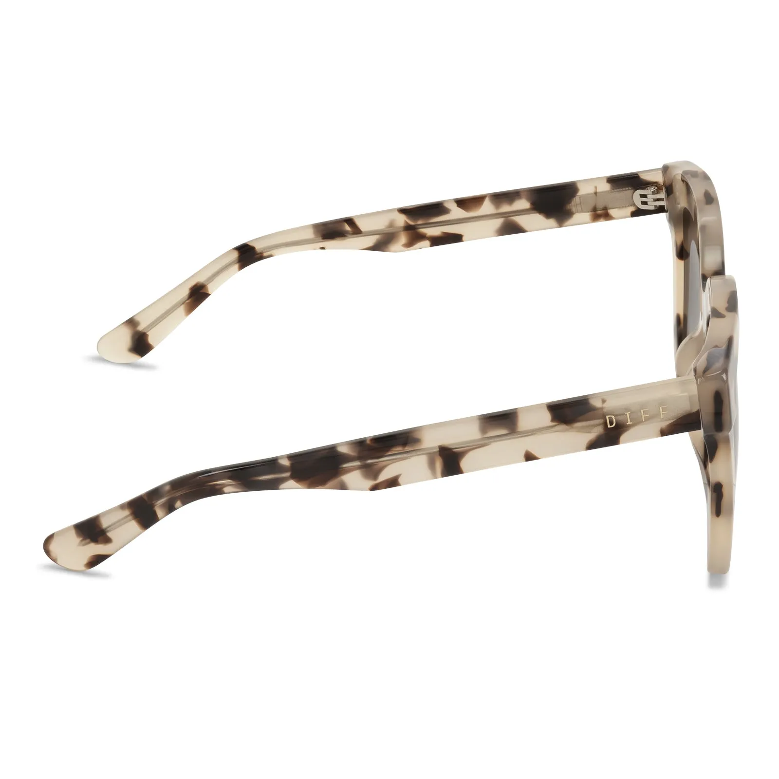 CARSON - CREAM TORTOISE + GREY GRADIENT + POLARIZED SUNGLASSES sold by Diff Eyewear product image thumbnail 4