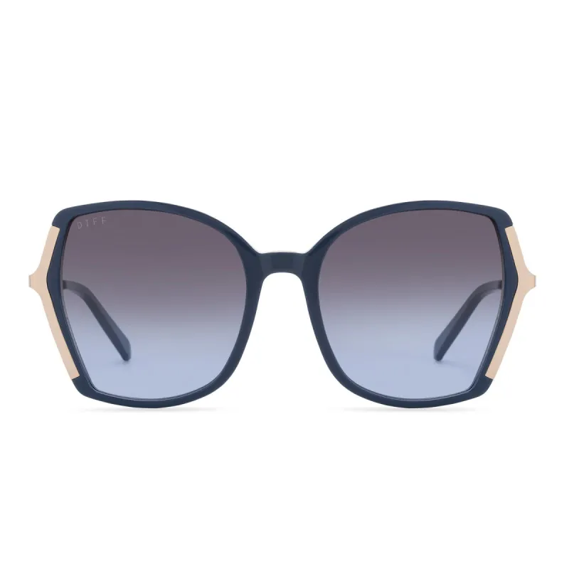 DONNA II - POSEIDON + BLUE GRADIENT SUNGLASSES sold by Diff Eyewear