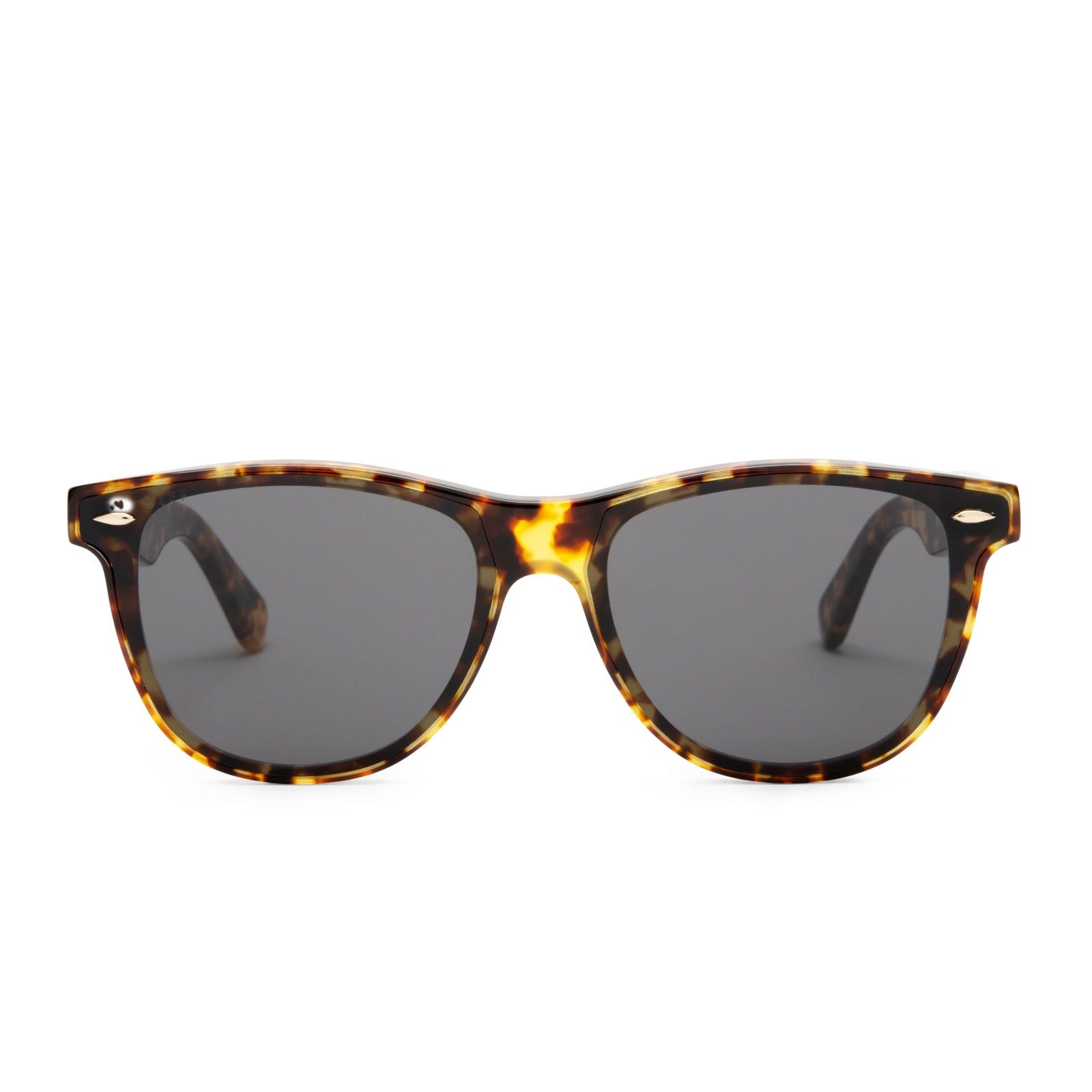 KOTA II - AMBER TORTOISE + GREY SUNGLASSES sold by Diff Eyewear