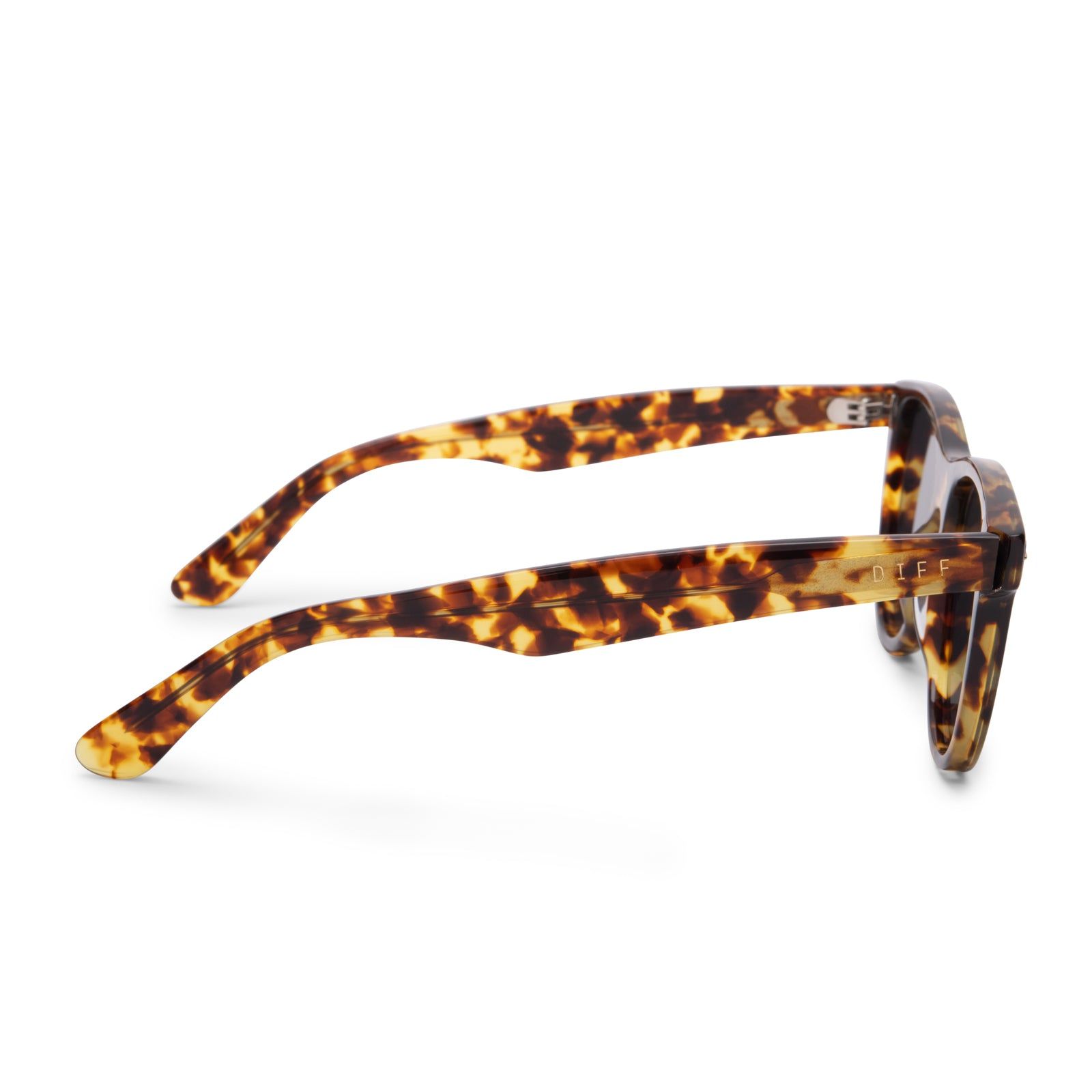 KOTA II - AMBER TORTOISE + GREY SUNGLASSES sold by Diff Eyewear product image thumbnail 4