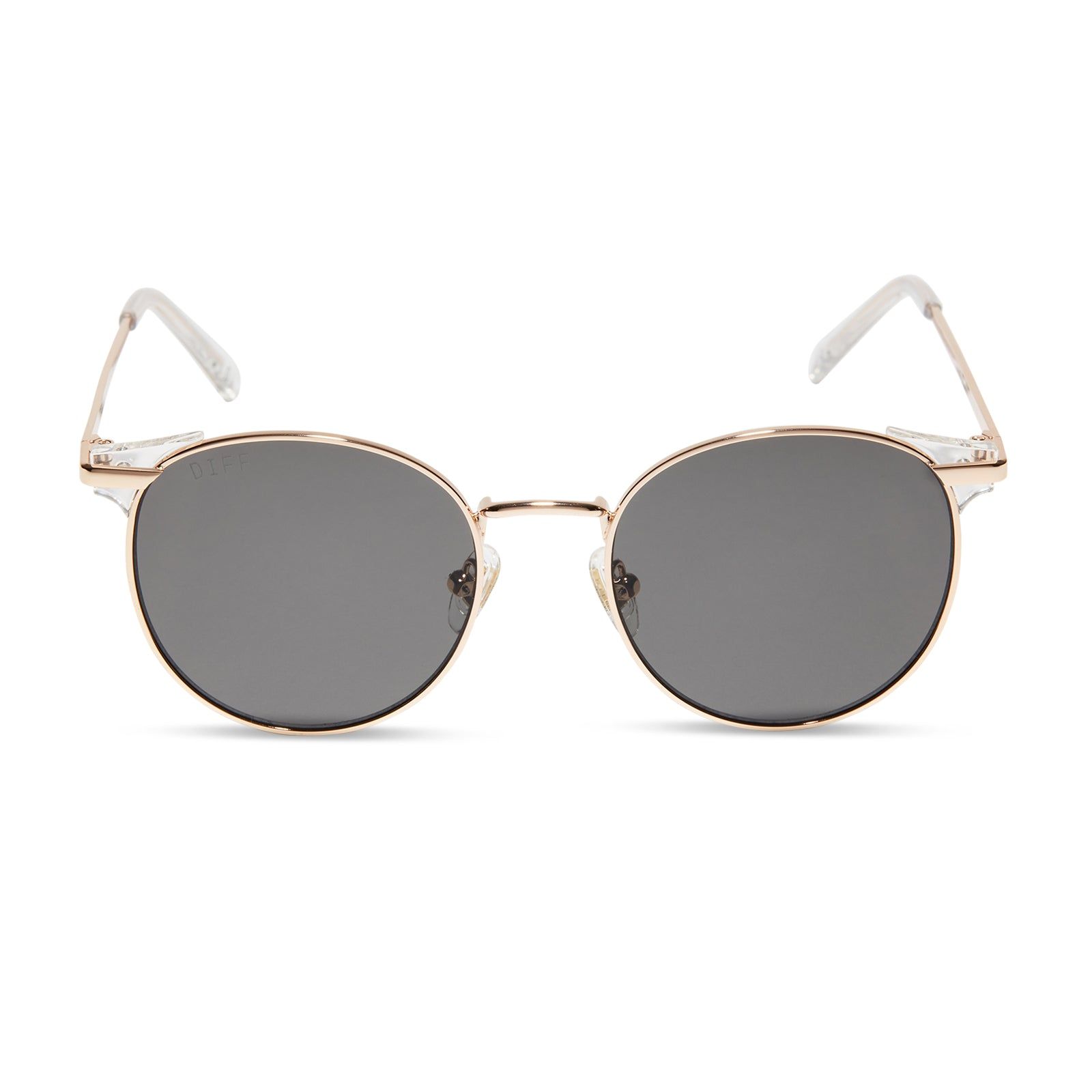 LOGAN - GOLD + GREY SUNGLASSES sold by Diff Eyewear