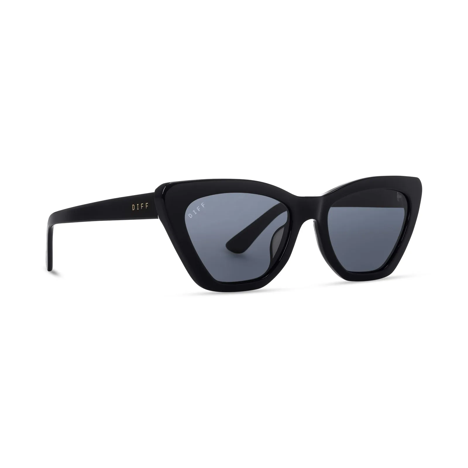 CAMILA - BLACK + GREY SUNGLASSES sold by Diff Eyewear product image thumbnail 2