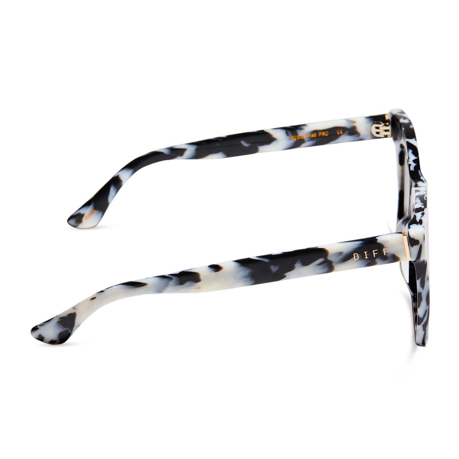 KAIA - RICH HIDE + GREY POLARIZED SUNGLASSES sold by Diff Eyewear product image thumbnail 3