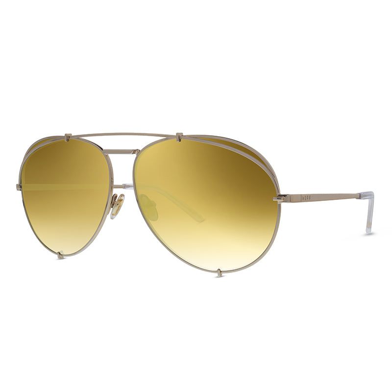 Khloe Kardashian Gold Sunglasses Stock Photo Khloe Kardashian