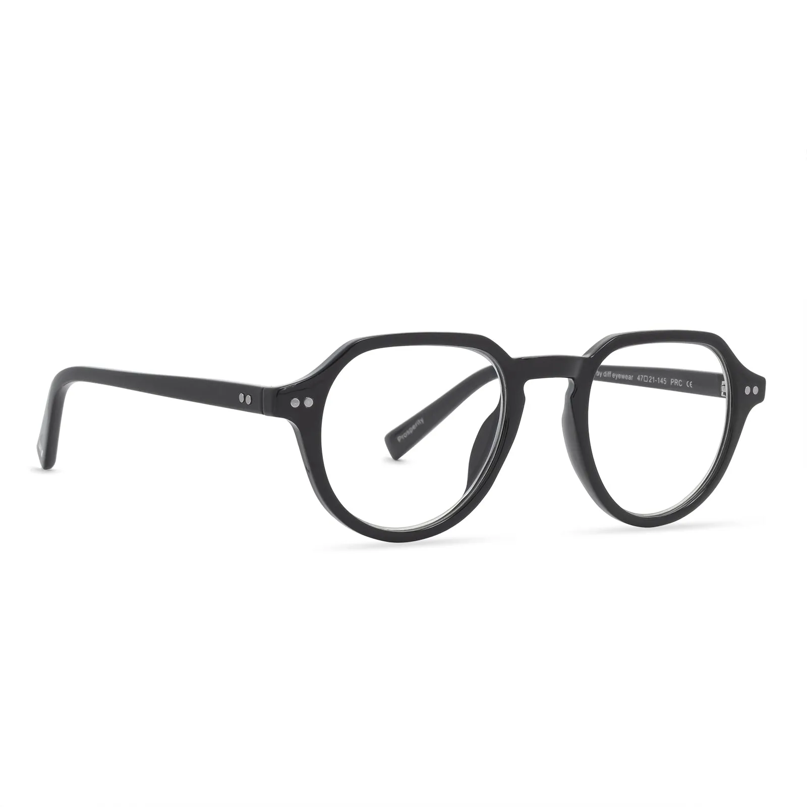 MEN'S HEALTH PROSPERITY - BLACK + BLUE LIGHT TECHNOLOGY sold by Diff Eyewear product image thumbnail 2