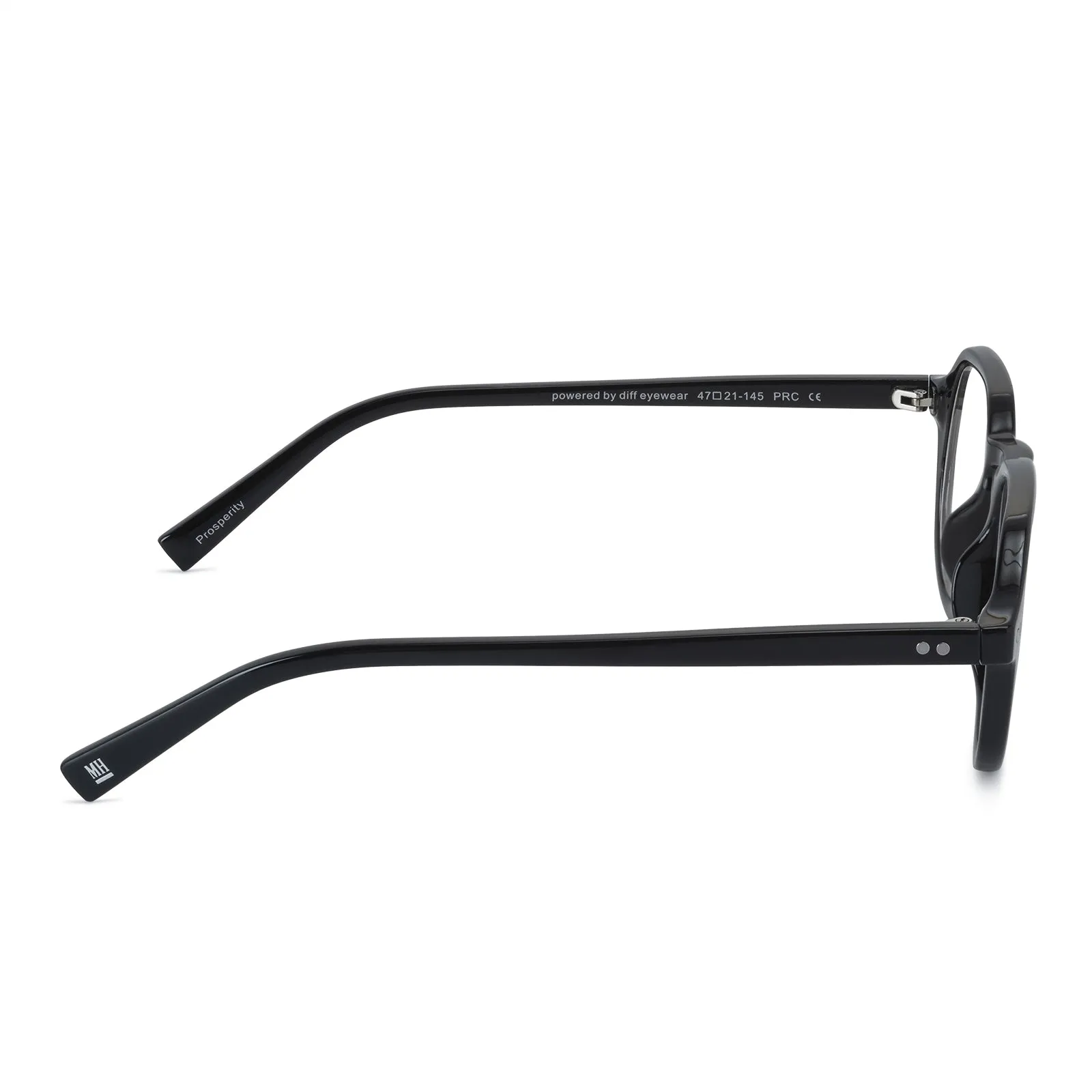 MEN'S HEALTH PROSPERITY - BLACK + BLUE LIGHT TECHNOLOGY sold by Diff Eyewear product image thumbnail 4