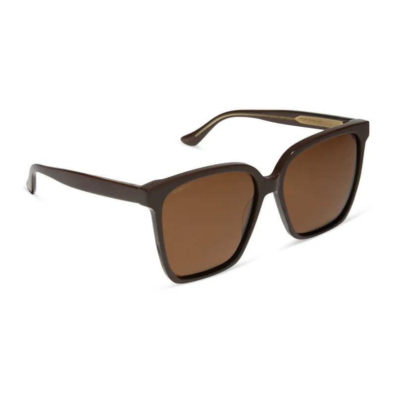 NAOMI - TRUFFLE + TRUFFLE + POLARIZED SUNGLASSES sold by Diff Eyewear