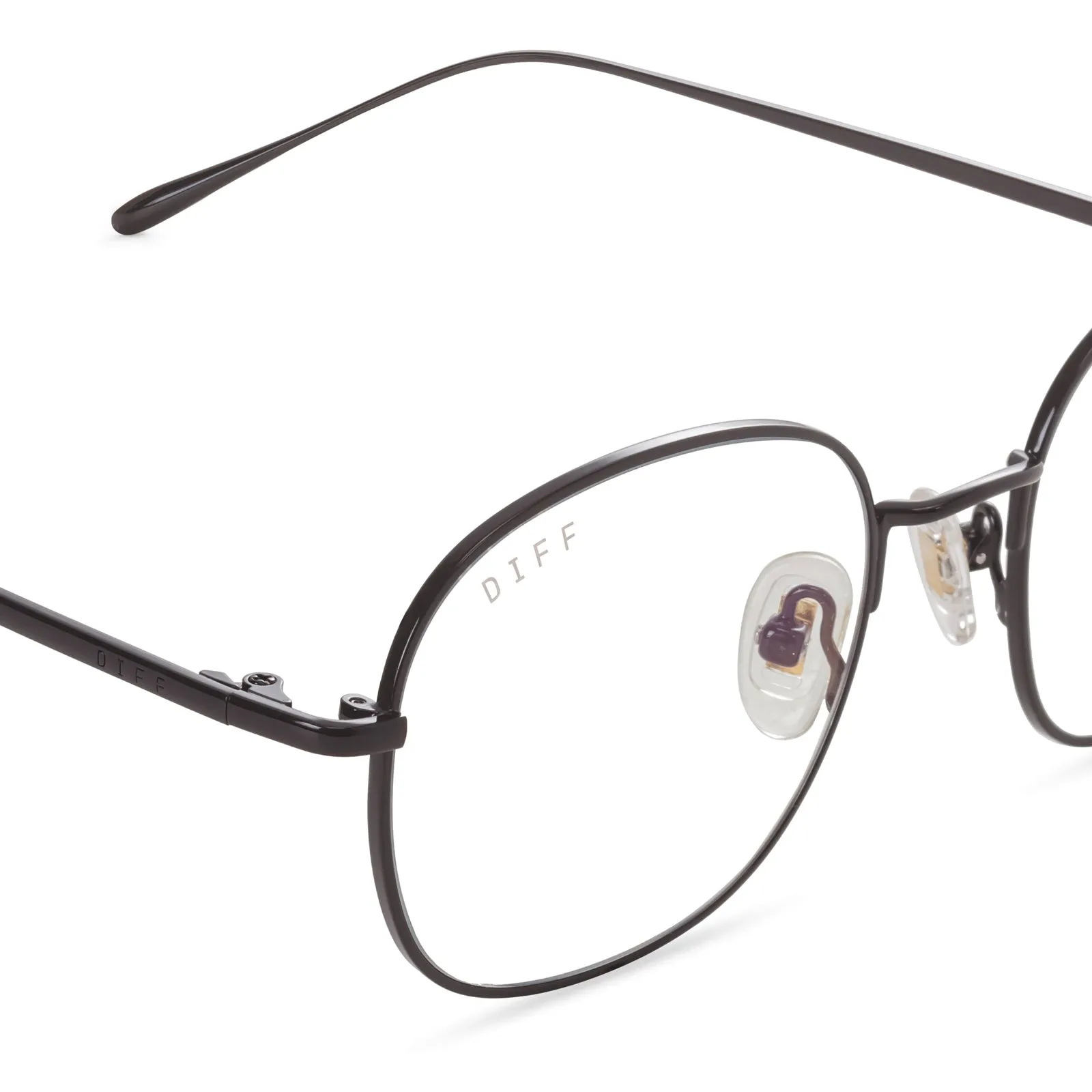REID - BLACK + BLUE LIGHT TECHNOLOGY GLASSES sold by Diff Eyewear product image thumbnail 3