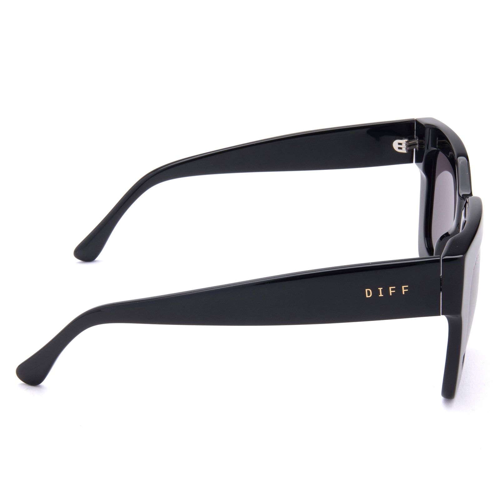 DANI - BLACK + GREY SUNGLASSES sold by Diff Eyewear product image thumbnail 4