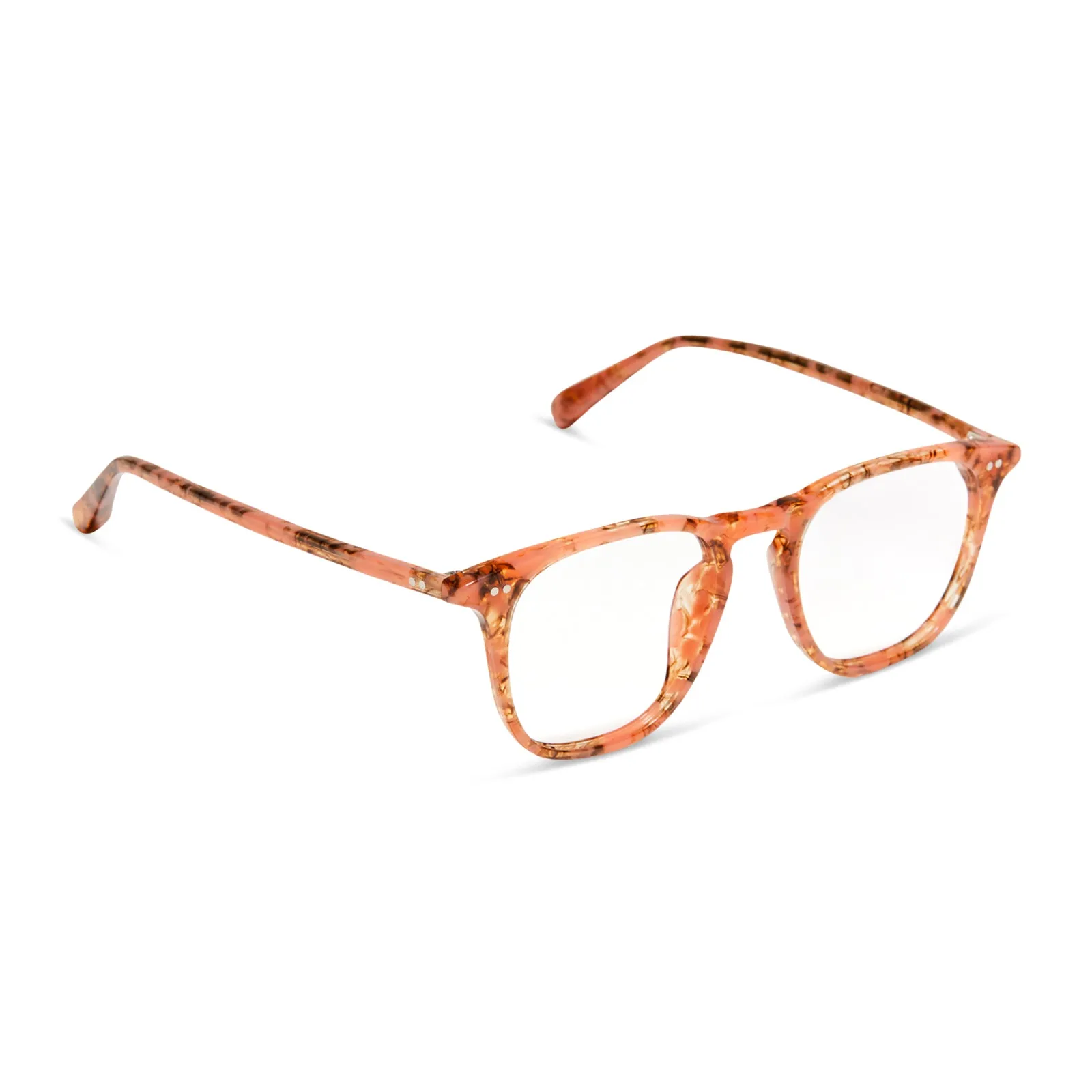 MAXWELL - BEIGE CORAL TORTOISE + GLASSES sold by Diff Eyewear product image thumbnail 2