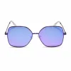 IRIS - PURPLE METALLIC + PURPLE MIRROR SUNGLASSES sold by Diff Eyewear