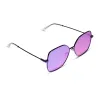 IRIS - PURPLE METALLIC + PURPLE MIRROR SUNGLASSES sold by Diff Eyewear
