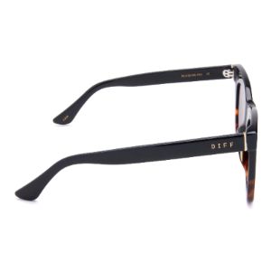 KAIA - BLACK TORTOISE + GREY POLARIZED SUNGLASSES sold by Diff Eyewear