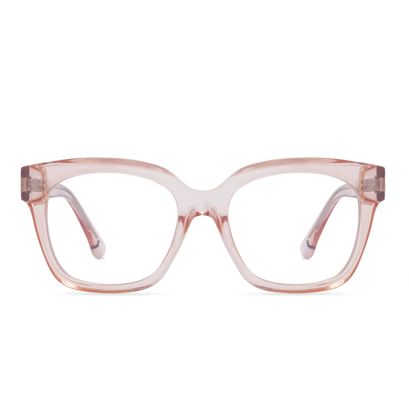WOMEN'S HEALTH INSPIRATION - LIGHT PINK CRYSTAL + BLUE LIGHT TECHNOLOGY sold by Diff Eyewear