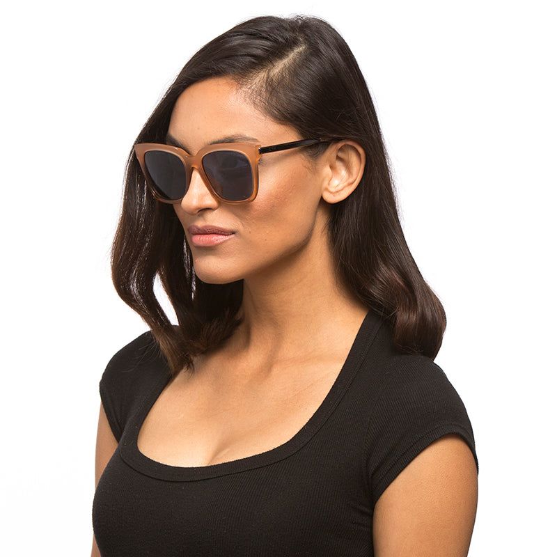 BELLA - CORAL + BLUE GREEN GRADIENT + POLARIZED SUNGLASSES sold by Diff Eyewear product image thumbnail 7