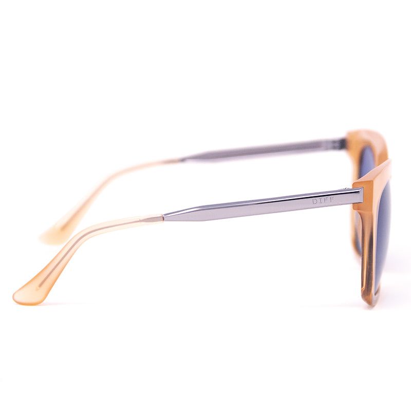 BELLA - CORAL + BLUE GREEN GRADIENT + POLARIZED SUNGLASSES sold by Diff Eyewear product image thumbnail 3