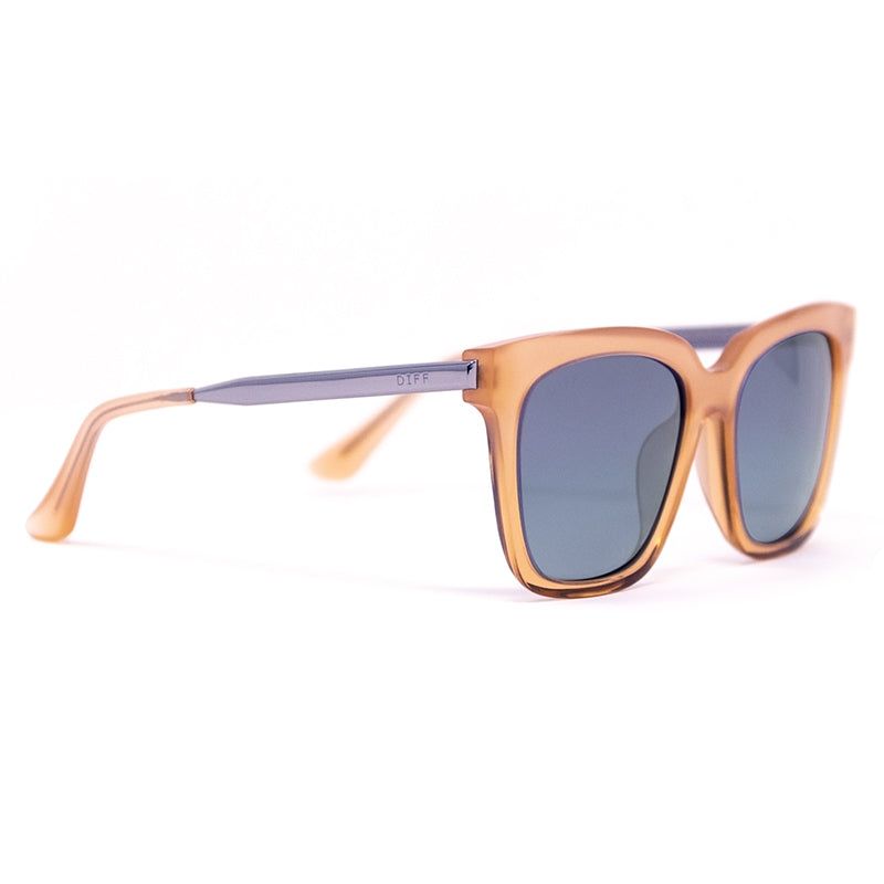 BELLA - CORAL + BLUE GREEN GRADIENT + POLARIZED SUNGLASSES sold by Diff Eyewear product image thumbnail 2