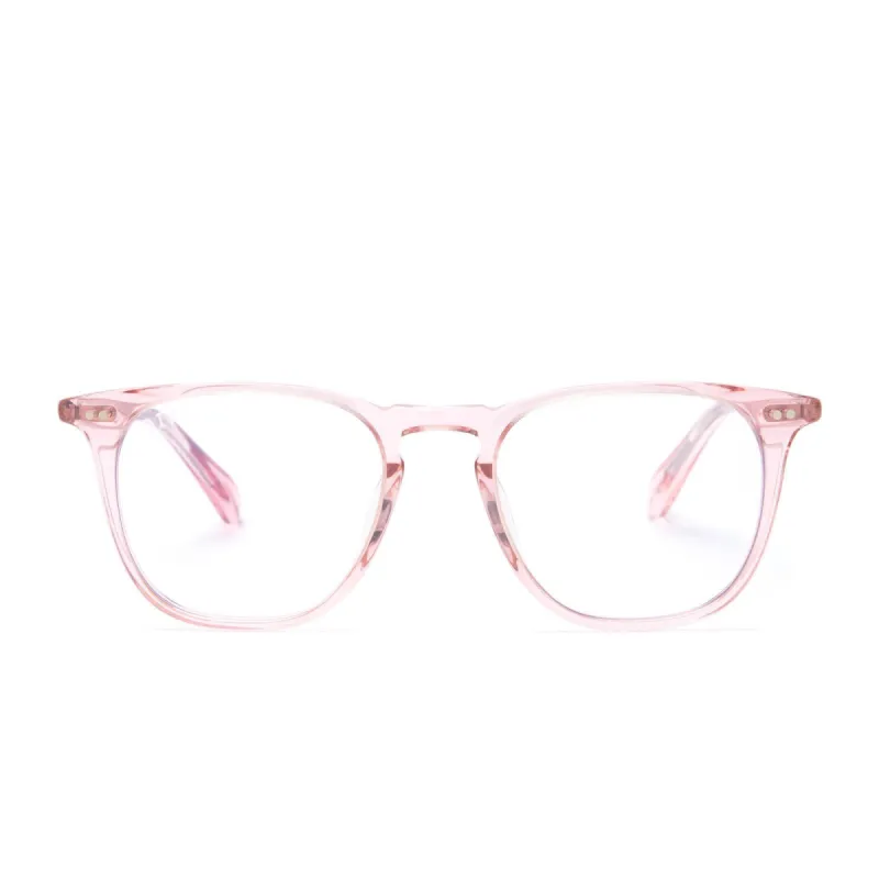 MAXWELL - LIGHT PINK CRYSTAL + CLEAR GLASSES sold by Diff Eyewear