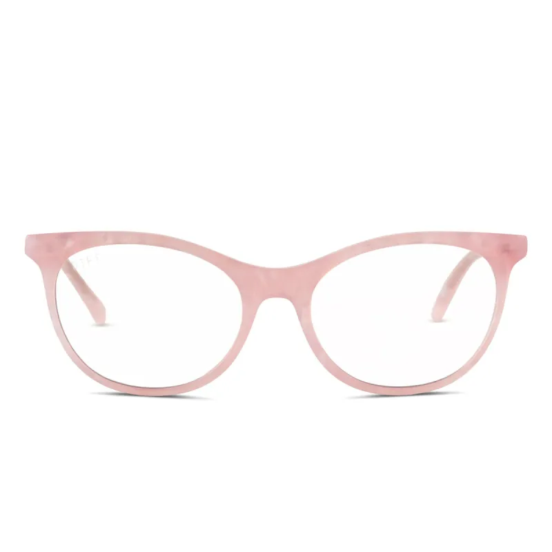 JADE - GEO PINK + PRESCRIPTION GLASSES sold by Diff Eyewear